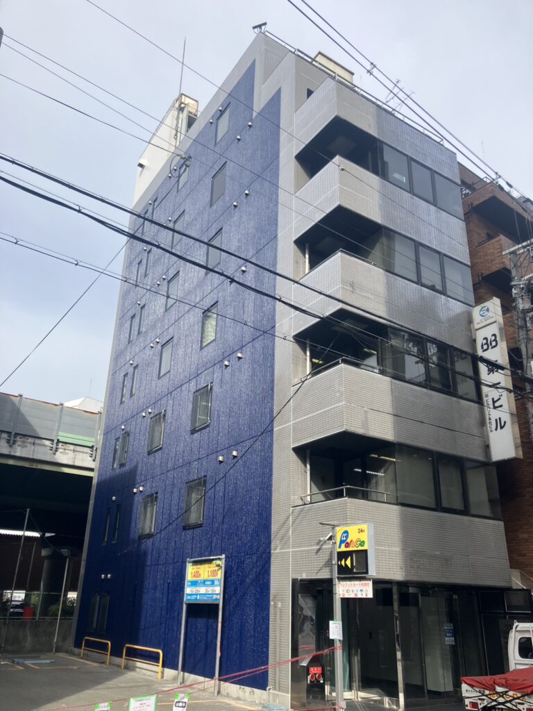 大阪府大阪市　5階建ビル　外壁メンテナンス工事