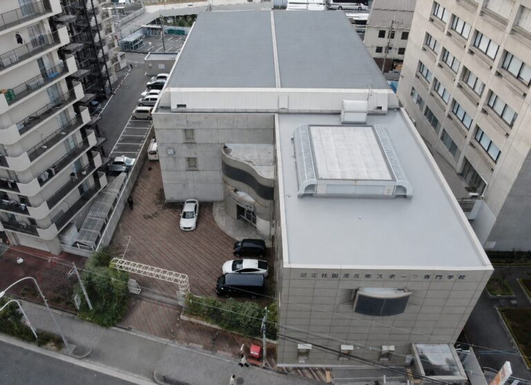 大阪府大阪市   3階建学校   屋上防水工事