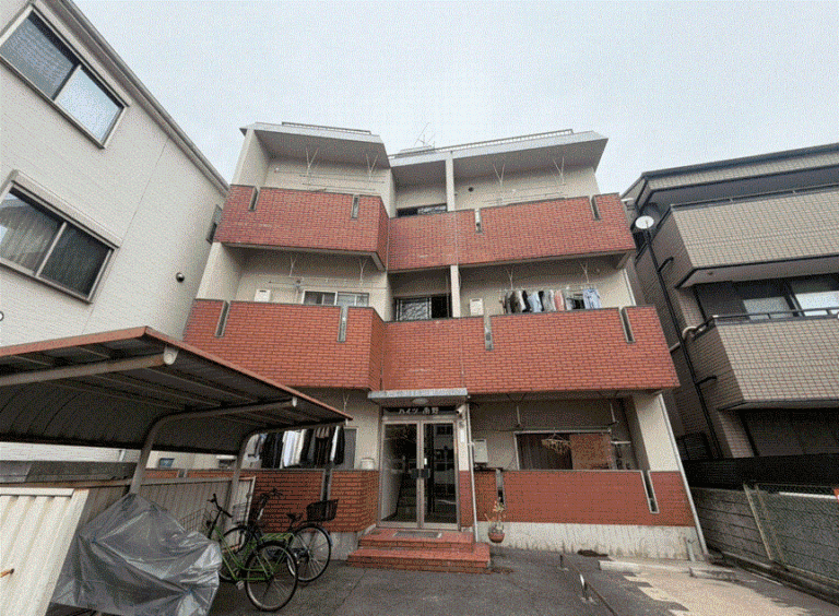 大阪府大阪市  3階建マンション  外装リフォーム工事